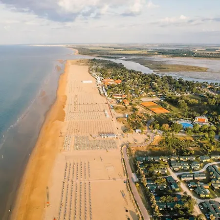 With Garden On The Shores Of * Bibione